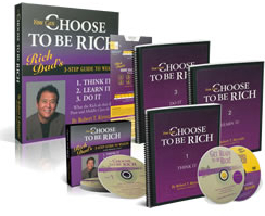 Robert Kiyosaki choose to be rich program
