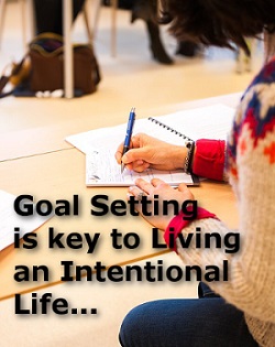 Goal Setting is Key to Living an intentional life